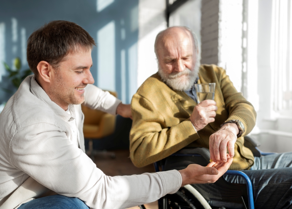 assisting parkinson's patient nyc